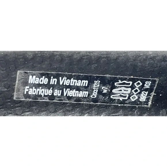 Crocs Womens Size 7 Sandals Black Rubber Ballet Flats Shoes Slip On Kadee - Picture 6 of 6